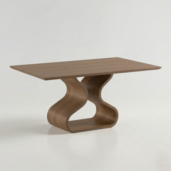 Mesa de Jantar Betânia Tampo Reto em Melamínico