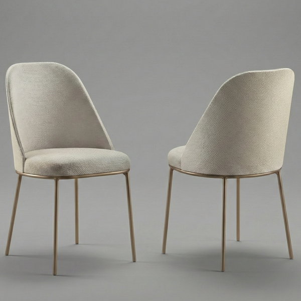 Conjunto Com 2 Cadeiras De Jantar Anne