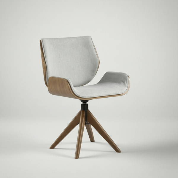 Conjunto Com 2 Poltronas Giratória Heloisa
