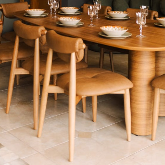 Conjunto Com 2 Cadeiras De Jantar Kate