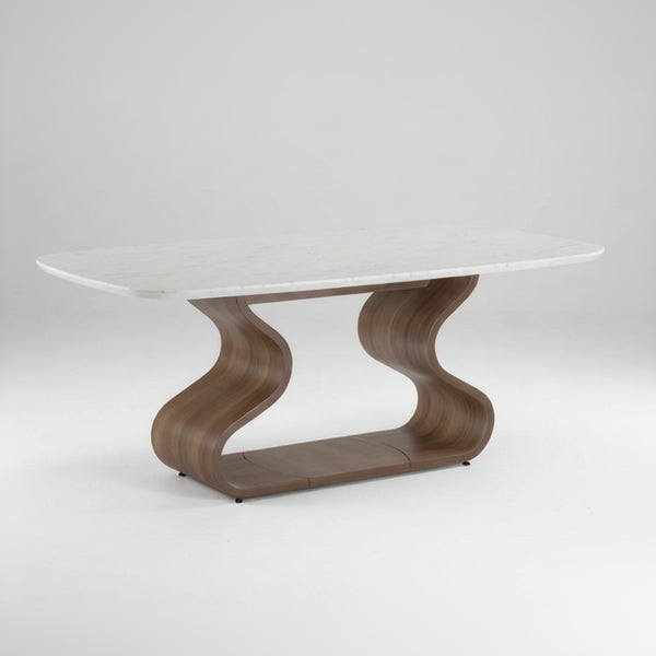 Mesa de Jantar Betânia Tampo Barril com Vidro